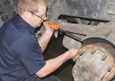 an image of Abilene mobile diesel mechanic.